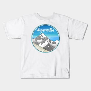 Mount Everest Sagarmatha Kids T-Shirt